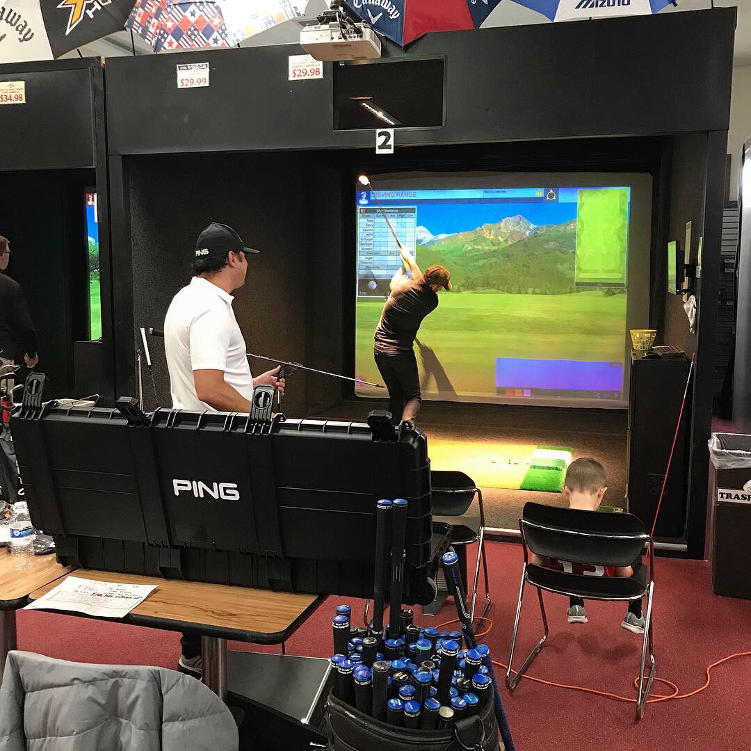 maplehillgolf's tweet photo. Our @pingtour #g410 #demoday / #launchparty is officially in the books! Huge thanks to everyone who joined us. #grandville #golfsimulators #e6golf #westmichigan #grandrapids #trackmangolf #moveableweight https://t.co/wFDYsTGAli