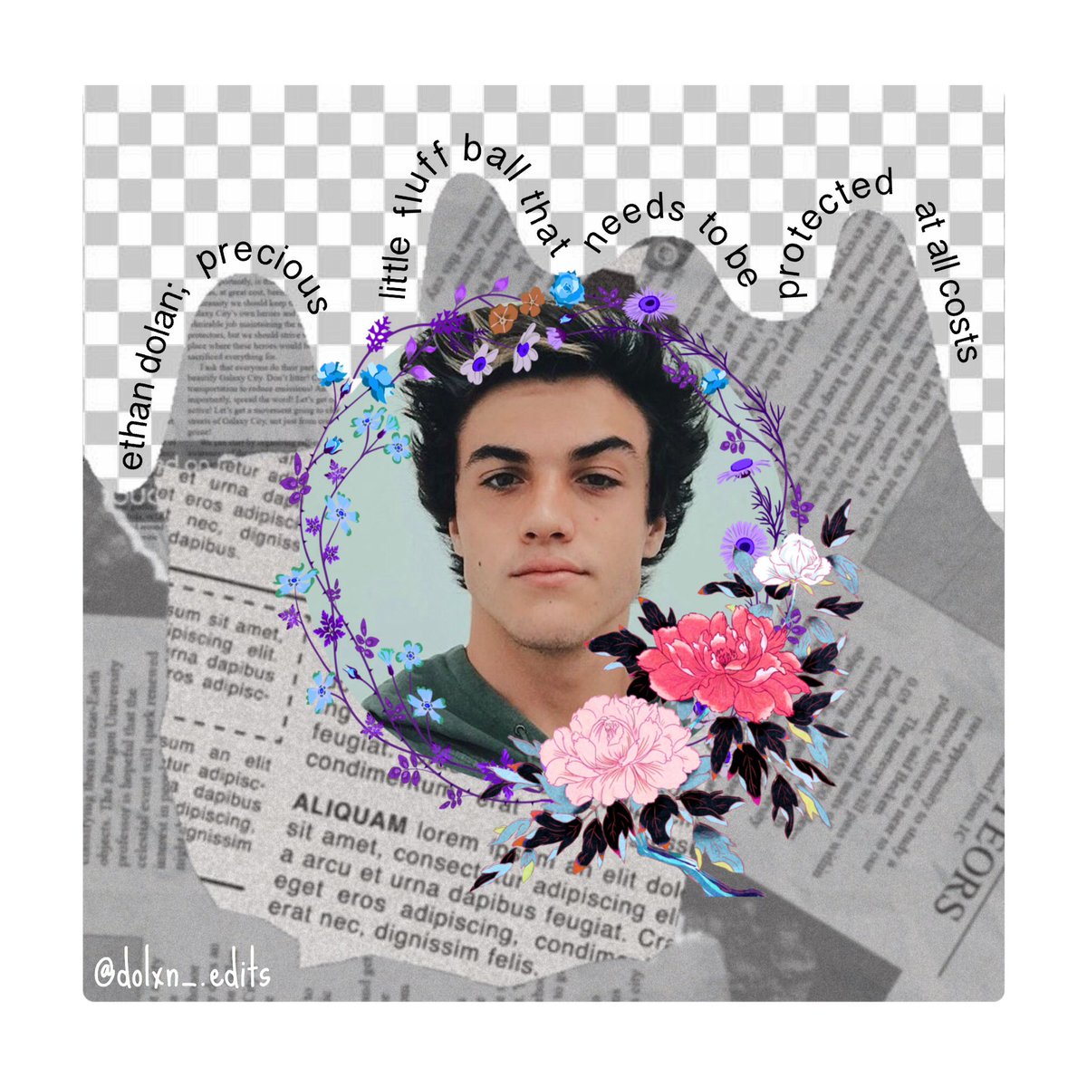 grays_ocean's tweet photo. this is honestly my fave pic i've edited uwu
-
@EthanDolan #ethandolan #DolanTwins #dolantwinsedit #picsart #photoedit #flowers #newspaper #ethangrantdolan #ethandolanedit https://t.co/2HqSz65cZt