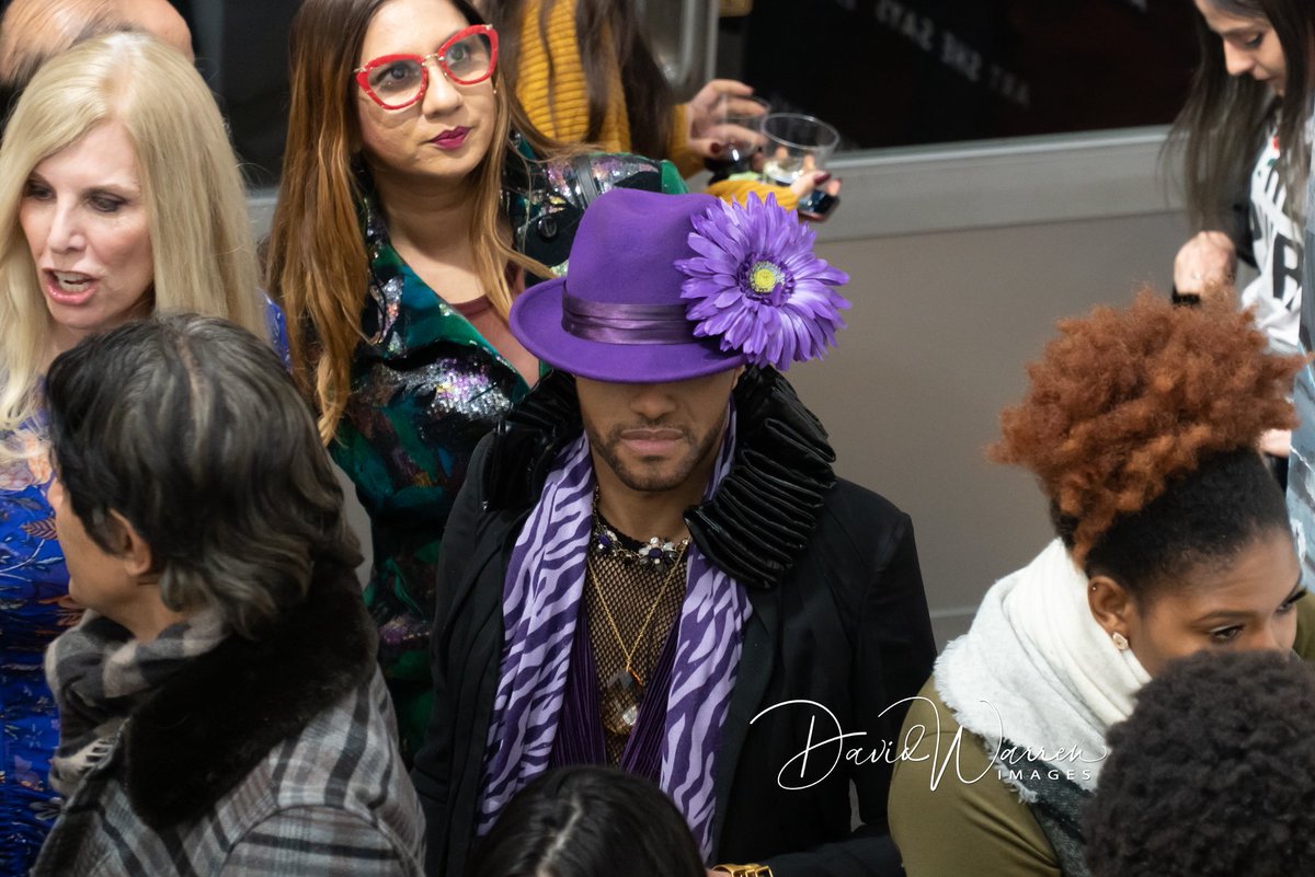 APMusicENT's tweet photo. #lastnight #artshesays event in #nyc wearing #purple #flowerpower in support of #Womansday2019. #youtellme #fashioncop #FABULOUS or #fashiondisater  #fab #photography by @davewarrenimage #wearesohomuse #sohomusemember  Media CONTACT @MsDivaDazz #apmusicent @bevysmith  @PageSixTV https://t.co/KW3ih1pgE3