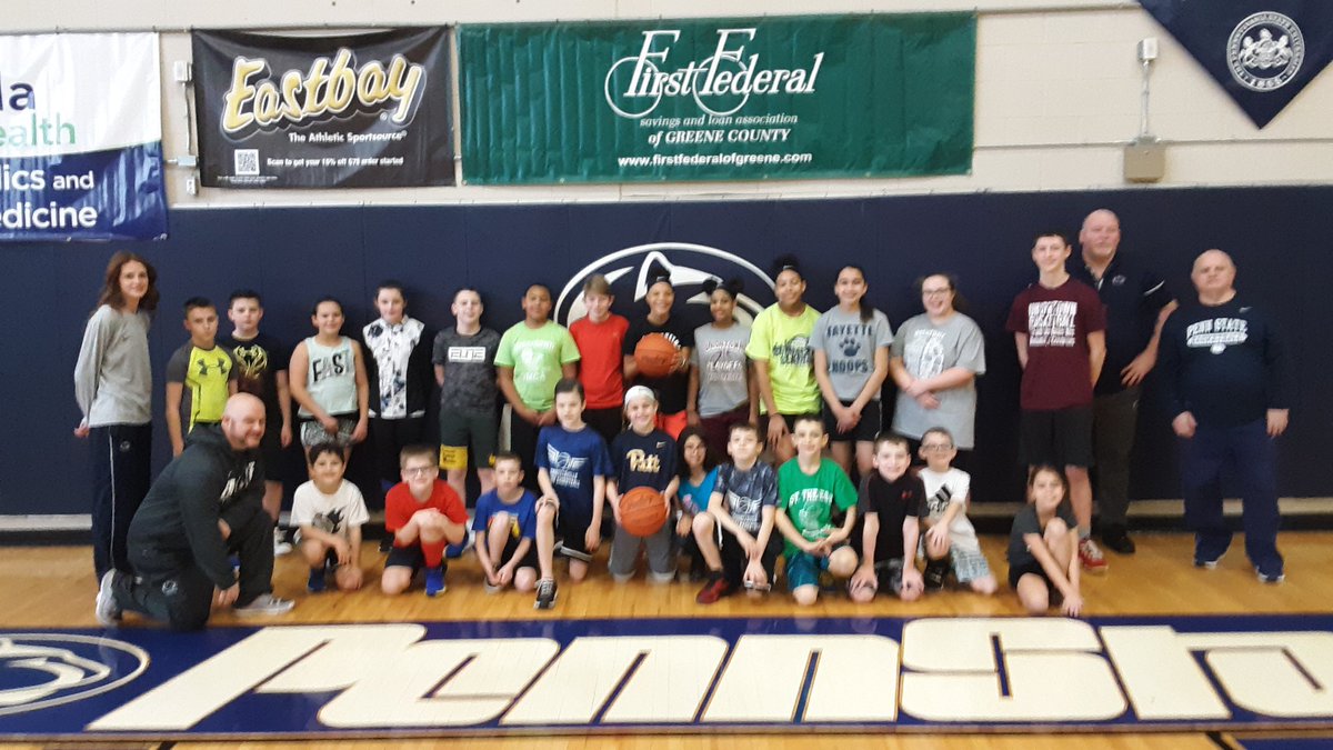 Fun Basketball Clinic today