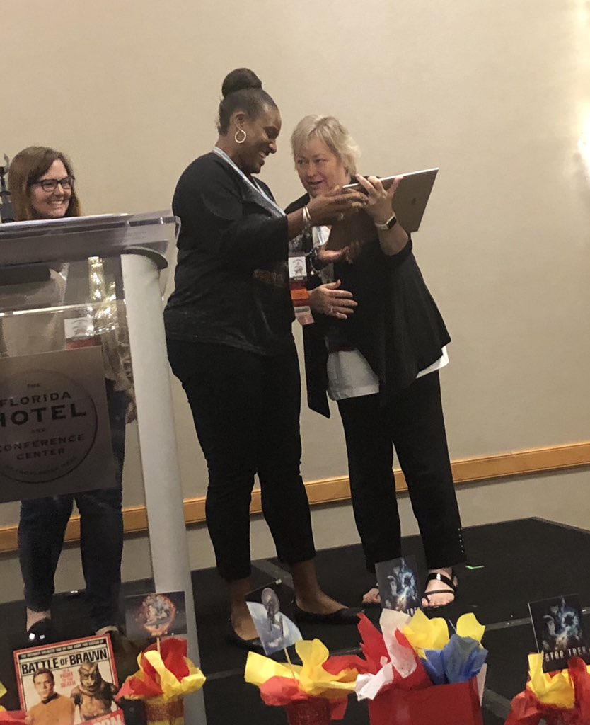 OCVS_Orlando's tweet photo. Congratulations to Mrs. Gurley for receiving this year’s Innovative Leadership Award at @FLDVIPN! #FLDVIPN2019 https://t.co/KnrJDyWUq5