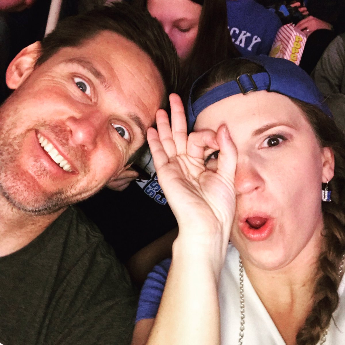 cbreegrimm's tweet photo. Taking time out from our move for the last game of the regular season! #WeAreUK https://t.co/nQ0WqlWV1B