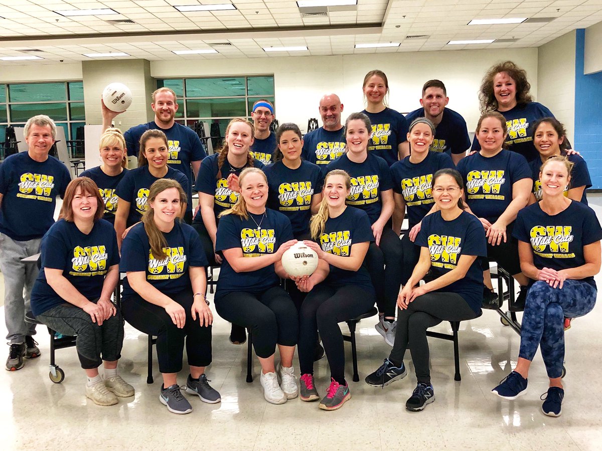 Had a blast winning the big teacher volleyball game last night with my Weller Wildcats! #volleyball #teacherlife