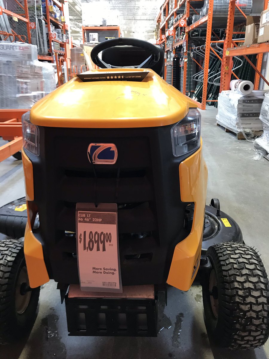 WHd2684's tweet photo. Suns out + riders on the front apron = first riding mower sale of the year here in 2684!!!!! Great job team!! 🌞 😎 💰 https://t.co/AIc88ki4j2