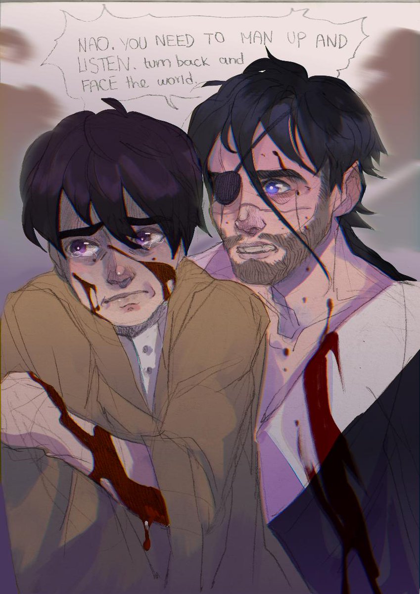 sebjir's tweet photo. Young Nao and Nichiren in the war times, forced to do battle, poor boys
#myart #originalcharacter #oc #characterdesign #fantasy #artistsontwitter #tradigitalart #demon #demonweapon #sketch https://t.co/IaHWYoMjrw