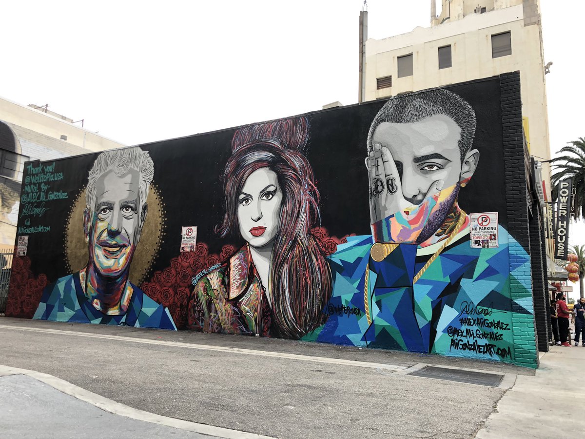 AlexAliGonzalez's tweet photo. My tribute mural is all done 🙌 https://t.co/NsPOLGtzvV