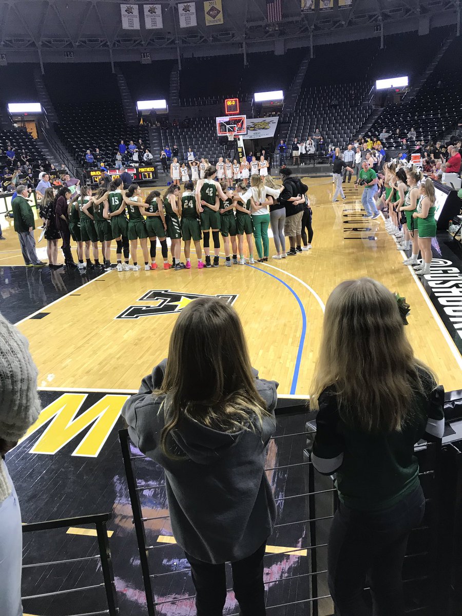 LadyFalconBB's tweet photo. This is why you play hard.... For the next generation to watch you and learn from you... and want to be you someday. 🏆🥉💚🏀#proud #thirdplace #FirstInOurHearts #Uncommon @LadyPantherBB https://t.co/8VhF6lLBQa