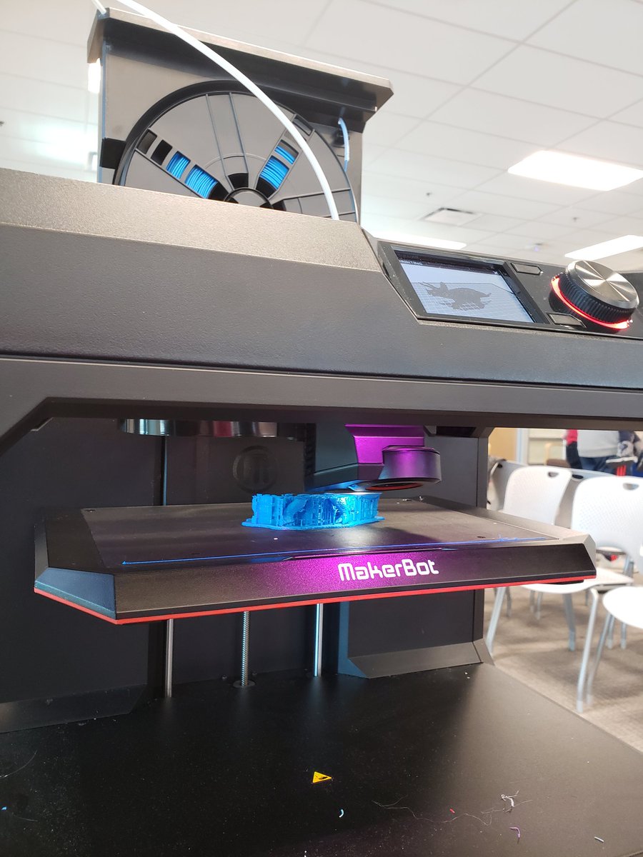 UVicResearch's tweet photo. Join us making buttons and books and watch a 3D printer in action at Mearns Learning Centre on campus #Ideafest19 #uviclibraries #buttonmania https://t.co/6KYw3GeImT
