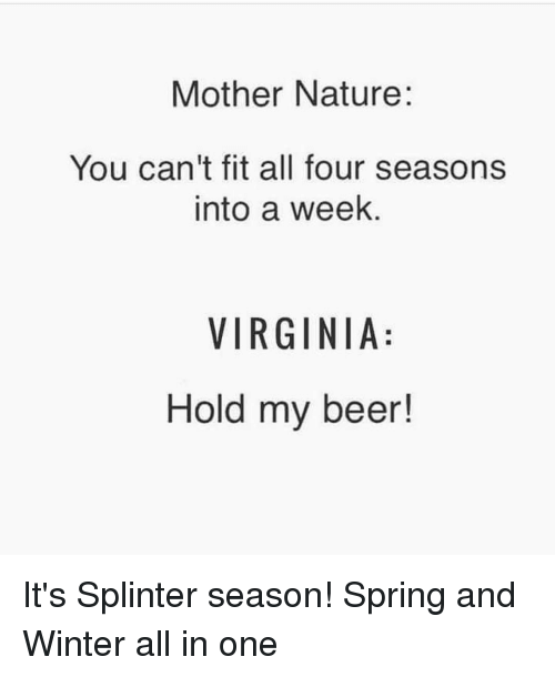 TobyChilliShow's tweet image. It was snowing on Friday and today was 65! #WeatherisWeird