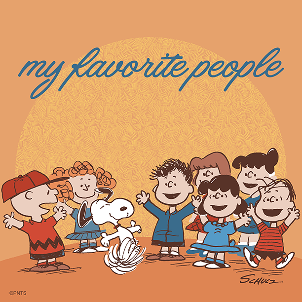 Snoopy's tweet photo. I'm surrounded by my favorite people. https://t.co/LPg7BusRY6