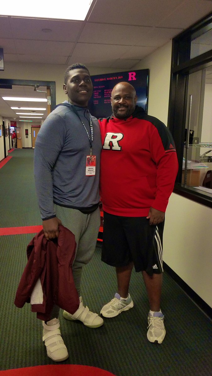Mr_Renaissance_'s tweet photo. After a great talk with @CoachChrisAsh and  @CoachBrown_RU I am blessed to announce that I have received my first offer from Rutgers University ⚔️🛡#GoKnightsGo #AllGloryToGod https://t.co/pyrhVXN6Hz