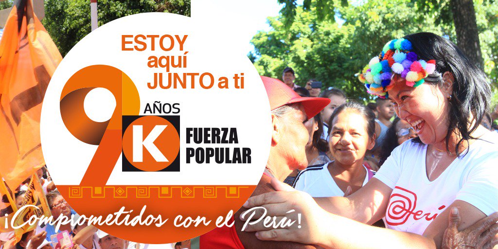 RedDigitalFuji's tweet photo. [#Fujimorismo29Años] Lucha frontal contra la corrupción, terrorismo nunca más. https://t.co/XUpcl3a19U