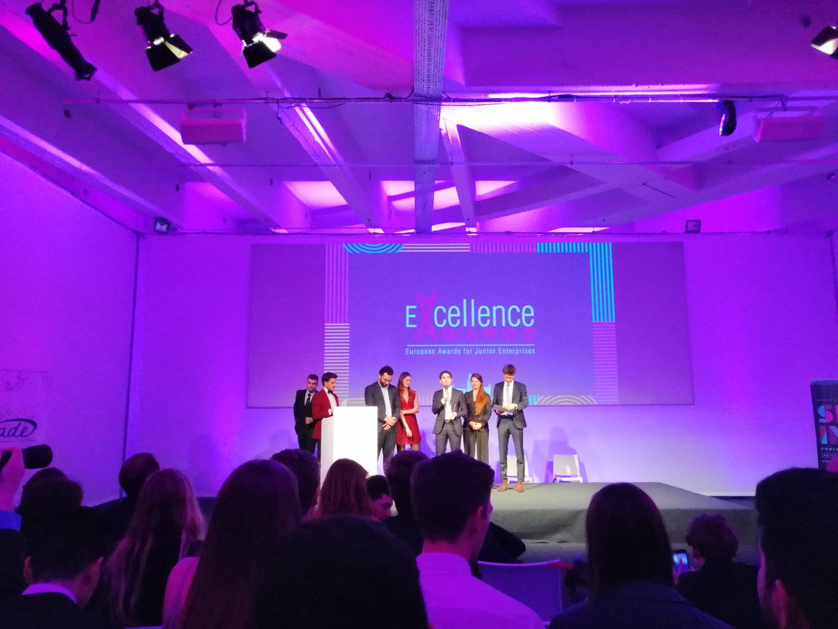 JuniorISIT's tweet photo. Who won the #MostInnovativeProject Award this year at #JSC19? Our partner @je_epfl π We are really impressed by your project, congratulations!
#TogetherWeGrow #WeAreJE #StepIntoTheFuture https://t.co/TciazE42Ku