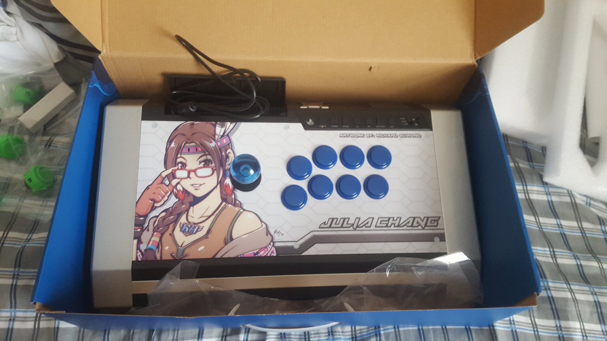 RHubbard27's tweet photo. Thank you @ArcadeShock for helping me have this amazing arcade stick

Art by @richardsuwono https://t.co/9jQLjz9t0u