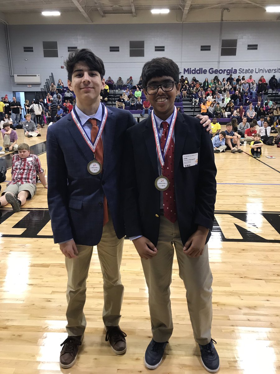 Congratulations to our four 2nd place and three 1st place winners in 5 categories from awards ceremony “A” (not all were present to receive their award)! Award ceremony”B” coming up at 4pm! #cobbrtc #gastc2019