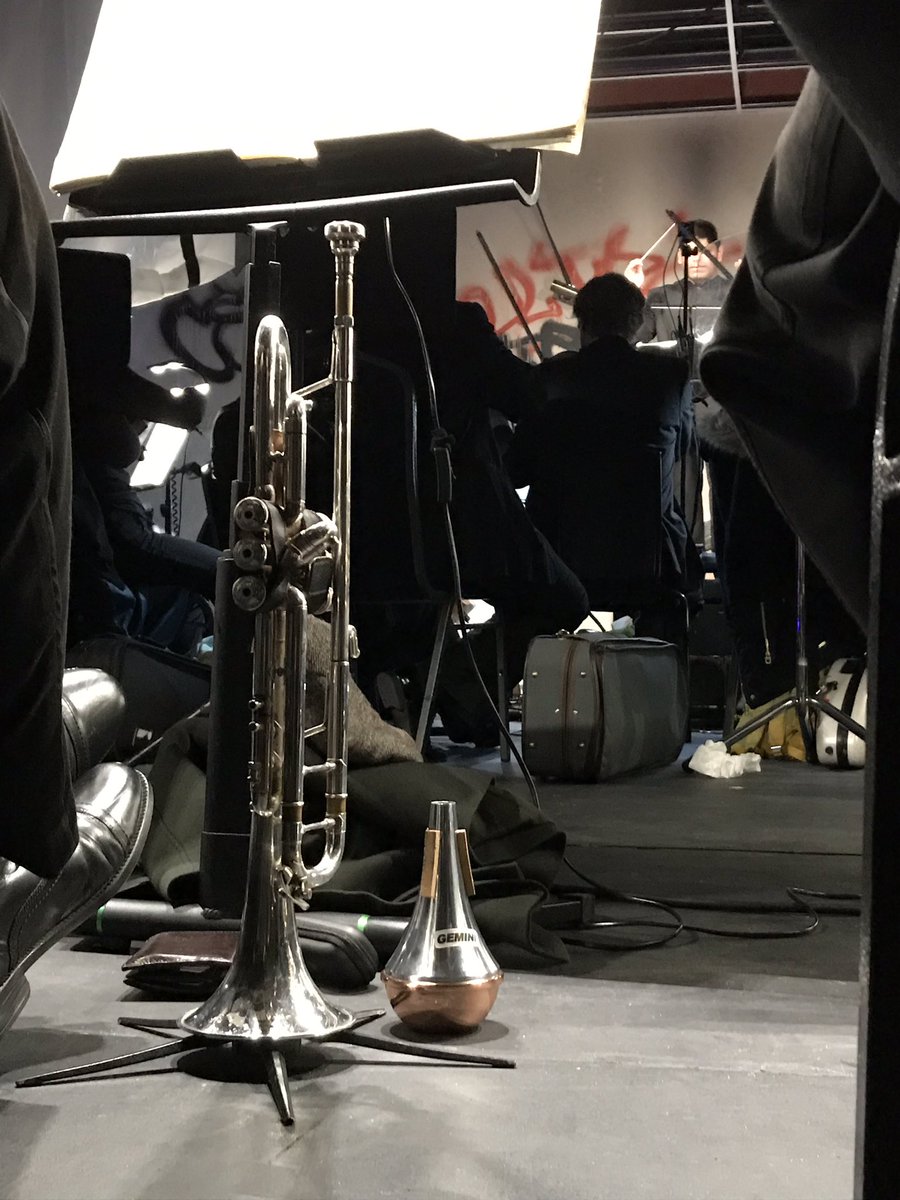 DianeKemp1's tweet image. #LadyMacbethMtsensk being up close to performers and seeing world class orchestra at work. One of the unique aspects of @BirminghamOpera