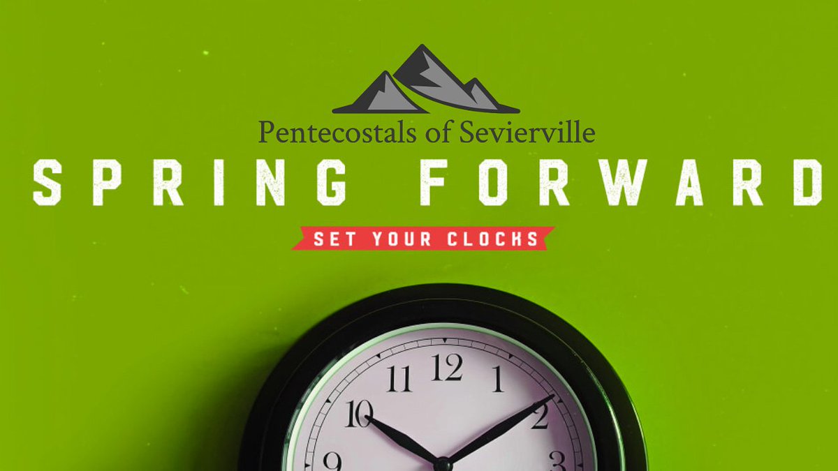 upcsevier's tweet photo. #UPCSevier don't forget to set your clocks forward one hour tonight!
Come expecting great things! #SundayMorning #DaylightSavingsBegins https://t.co/dVMwVe1tiL