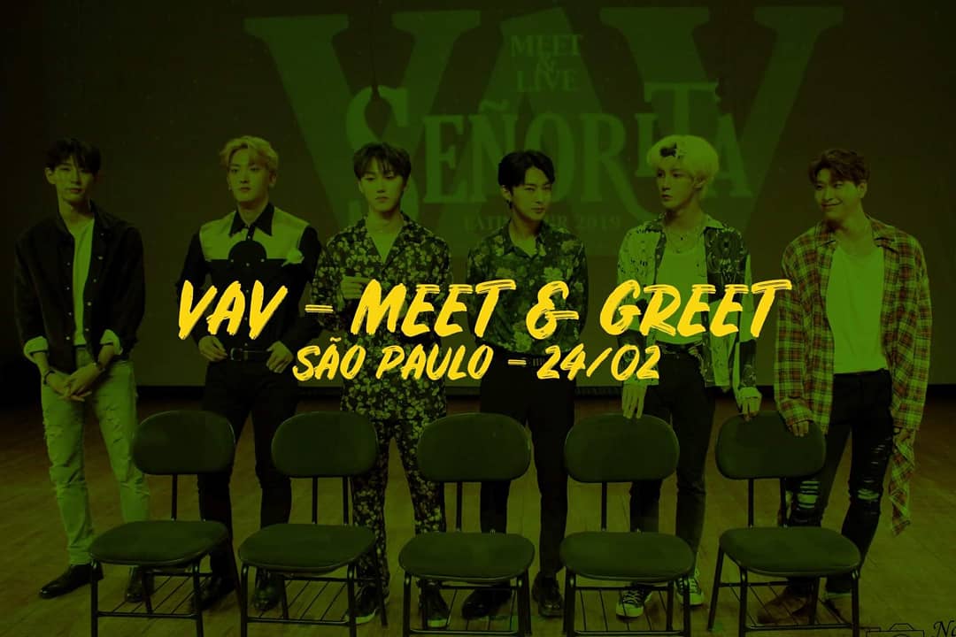revistakoreain's tweet photo. #AlbumVAV_MeetGreet - Galera de São Paulo que foi ao fanevent do VAV, aqui estão as fotos do Meet&amp;Greet! Sejam felizes ❤️
.
🇰🇷📲 - https://t.co/b3yH7oVRvc ✨
.
As fotos dos shows também serão publicadas em breve. Aguardem 🥰✌️ https://t.co/nl73Sp4FFV