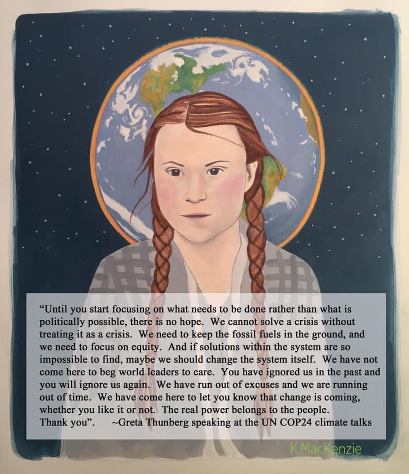 SnoCo_Dems's tweet photo. As the movement for a #GreenNewDeal gains momentum, let us take inspiration from young leaders around the world at the forefront of the fight for climate justice.

“The real power belongs to the people.” - @GretaThunberg https://t.co/QB7WDSHbEy