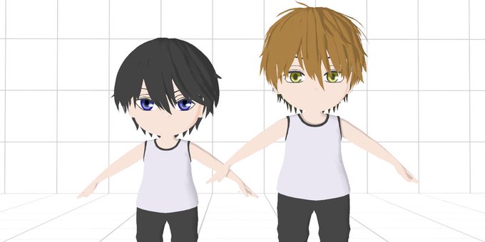 Mmdちび素体改造覚書 その2 エレホン番外地 改