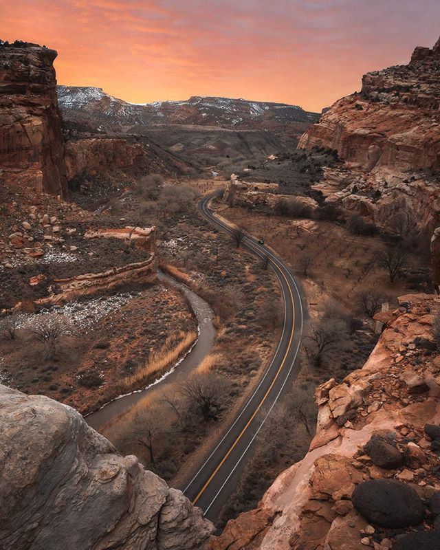 RichExploration's tweet photo. Capitol Reef was one of the best surprises from the recent van trip through Utah and Arizona w/ @chelscluett! Originally unplanned, we headed up there when the activities in Bryce Canyon were severely limited my massive amounts of snow! Needless to say, … https://t.co/re47Hr8O37 https://t.co/GNgiQVZ64J