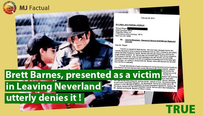 FactualMj's tweet image. In #LeavingNeverland, Wade Robson states that Barnes "replaced" him as Michael Jackson's victim, claiming he was another Jackson "victim". But Brett Barnes utterly denies any inappropriate behaviour by Michael Jackson. ➡️ facebook.com/37506935974560…