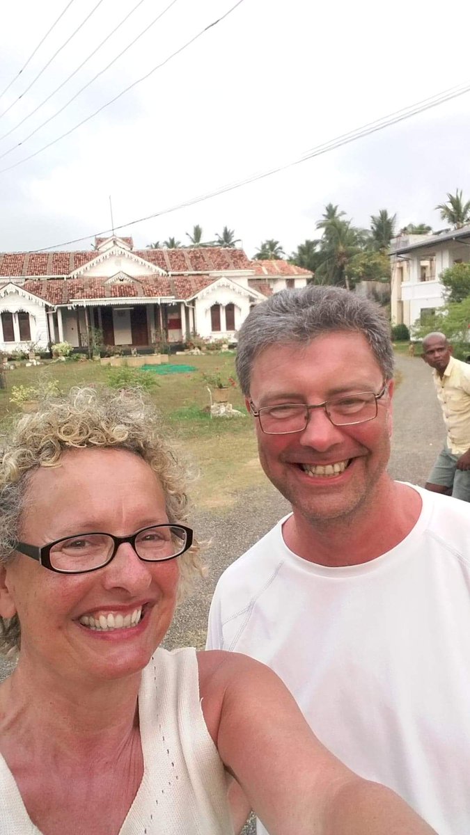 GillDickson0611's tweet photo. Watching Good Karma Hospital exactly a week after we were on the spot! #luckyus #missingtheheat #SriLanka https://t.co/e5EitrR8Vx