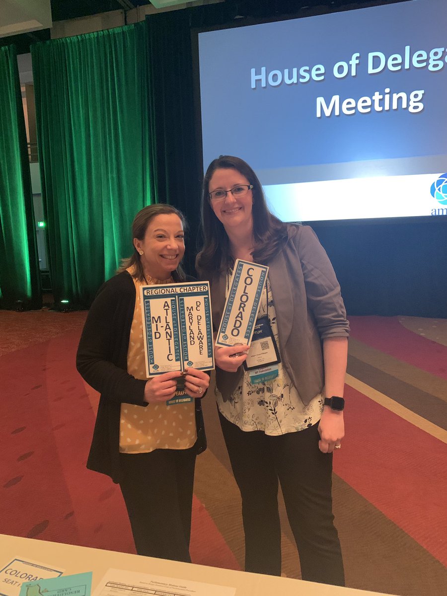 VyckiGNP's tweet photo. Thank you SO much @AMDApaltc for allowing NPs/PAs to be a part of the society and the organization. We are so proud to be members! #PALTC19 https://t.co/tmZHZ2LyUy