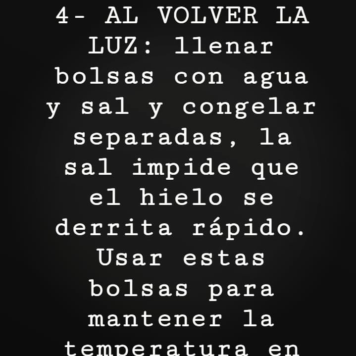 almuerzostogo's tweet photo. Mi gente de #Venezuela les dejo estos tips para CONSERVAR LA COMIDA SIN LUZ. Dios los Bendiga #VenezuelaSinLuz sigo hilo para comida de niños https://t.co/qBam174d68