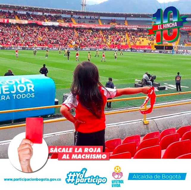 secredistmujer's tweet photo. #SácaleLaRojaAlMachismo | ⚽️🔴 Eduquemos a nuestr@s niñ@s sin prejuicios culturales.  🙋🏻‍♀️Mujeres y hombres somos iguales🙋🏽‍♂️.  ¡NO al machismo! ⚽️🔴 https://t.co/cnxfiYh2eS