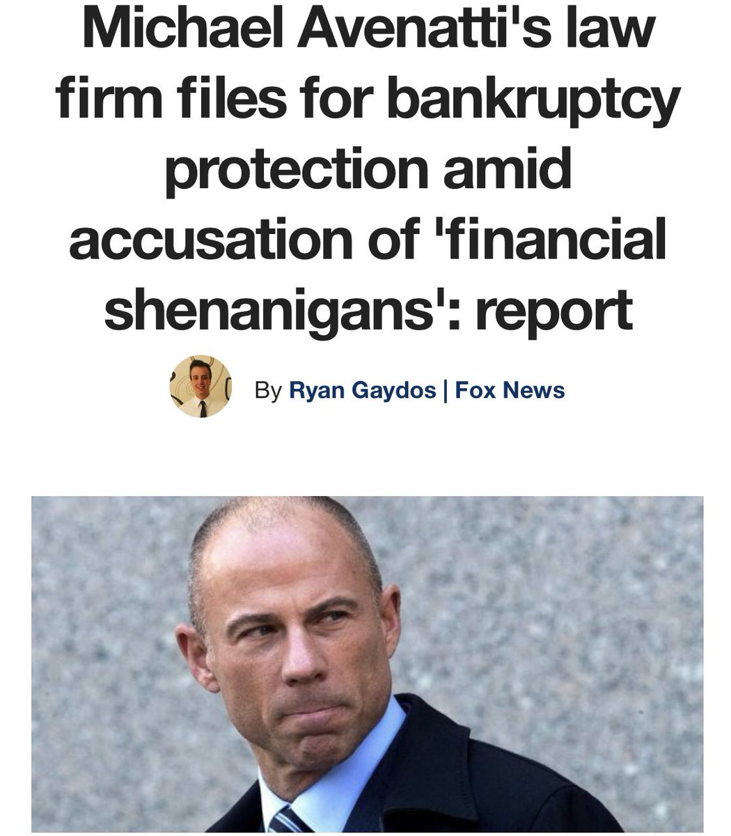 NajGoHardJones's tweet photo. @MichaelAvenatti Karma is a bitch! https://t.co/dWqRjIF1Dv