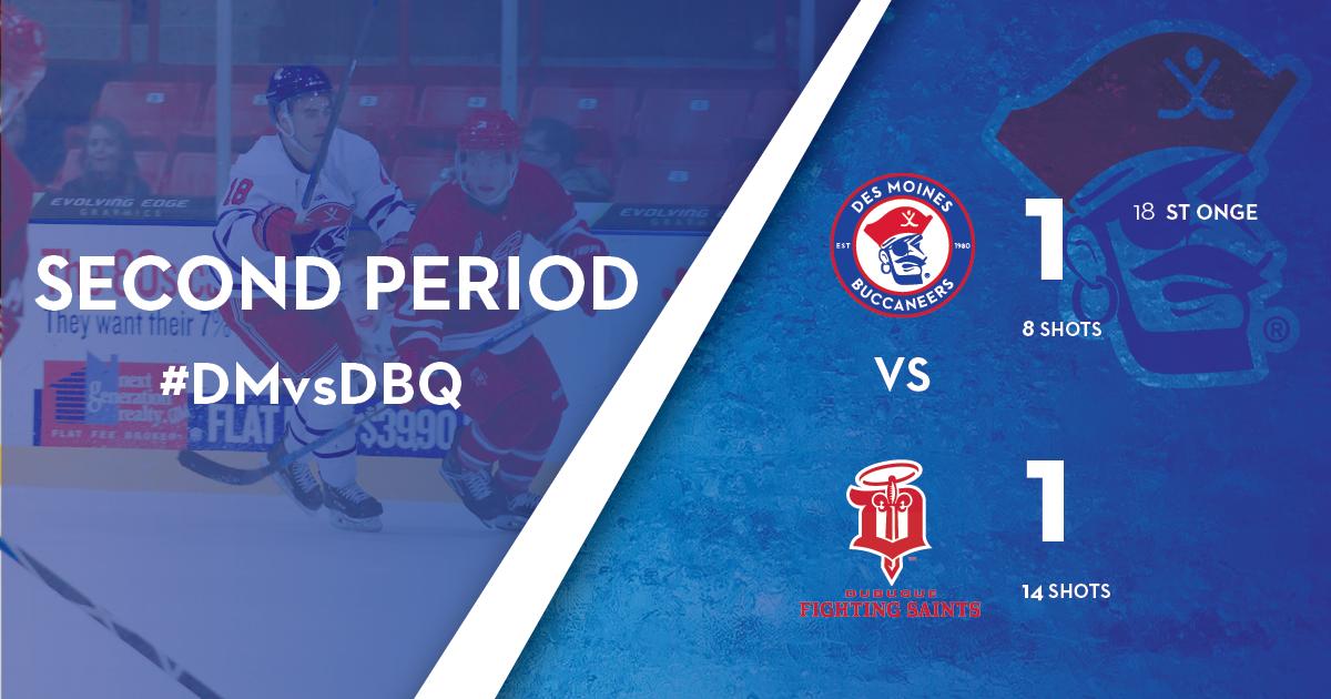 bucshockey's tweet photo. End of the Second
#BucsHockey
#DMvsDBQ https://t.co/vAUt9C0qaS