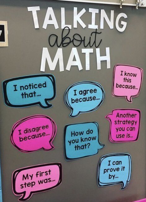 MrsHCampbell16's tweet image. #TalkingAboutMath #SentenceStems #OralLanguageDevelopment