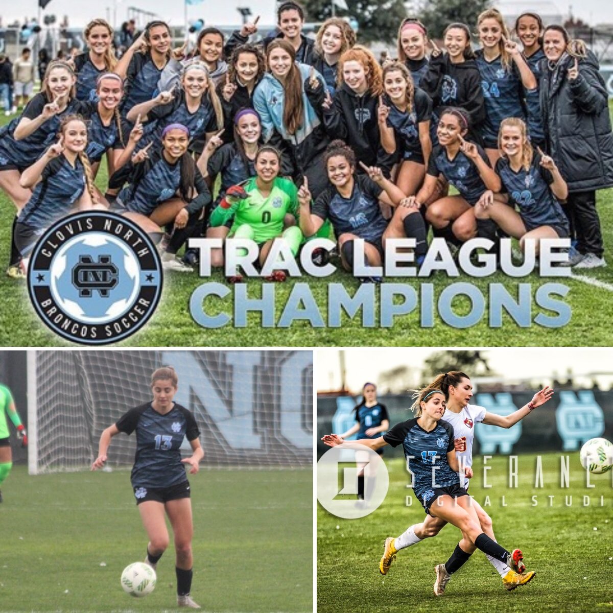 Congratulations to Roo Piercey on her selection, TRAC 2nd Team! Roo was one of the best outside backs in the TRAC. Only a sophomore Roo was apart a TRAC Championship defense that only gave up two goals during the TRAC season ⚽️🔥

#LetsRide