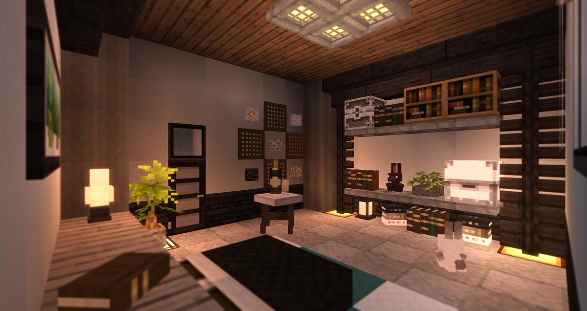 Minecraft小部屋内装