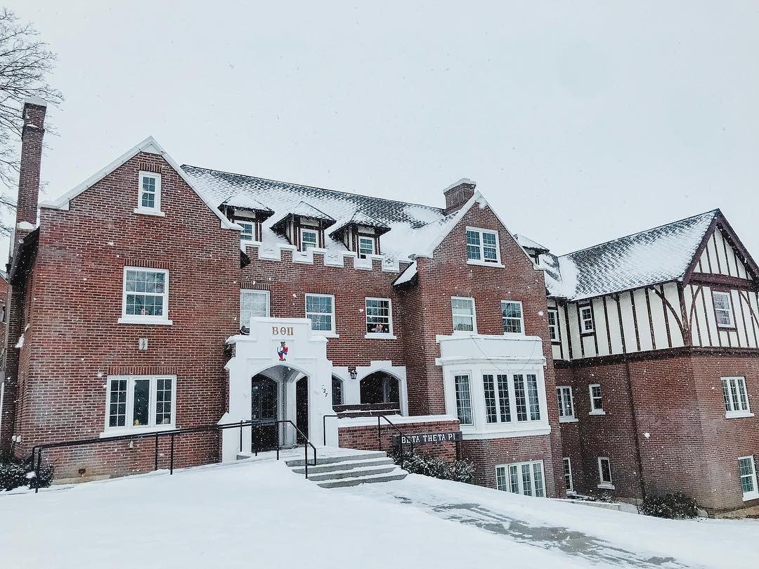 Before brothers (almost) everywhere spring forward tonight, let’s take in the beauty of winter one last time, shall we? Looking good, Idaho (<a href="/Beta_UIdaho/">Beta Theta Pi- Idaho</a>)! We’ll miss Beta snowscapes like this.