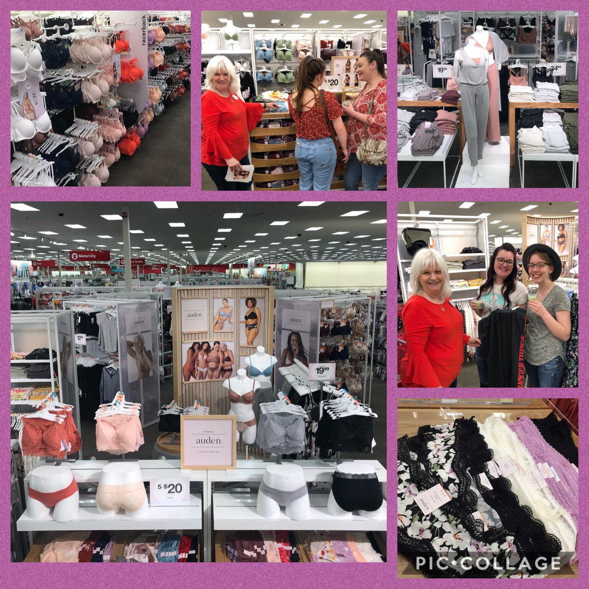 Come check out our new intimate brands Auden, Colsie, and Stars Above at your Tyler Target store! #musthaveforspringbreak
