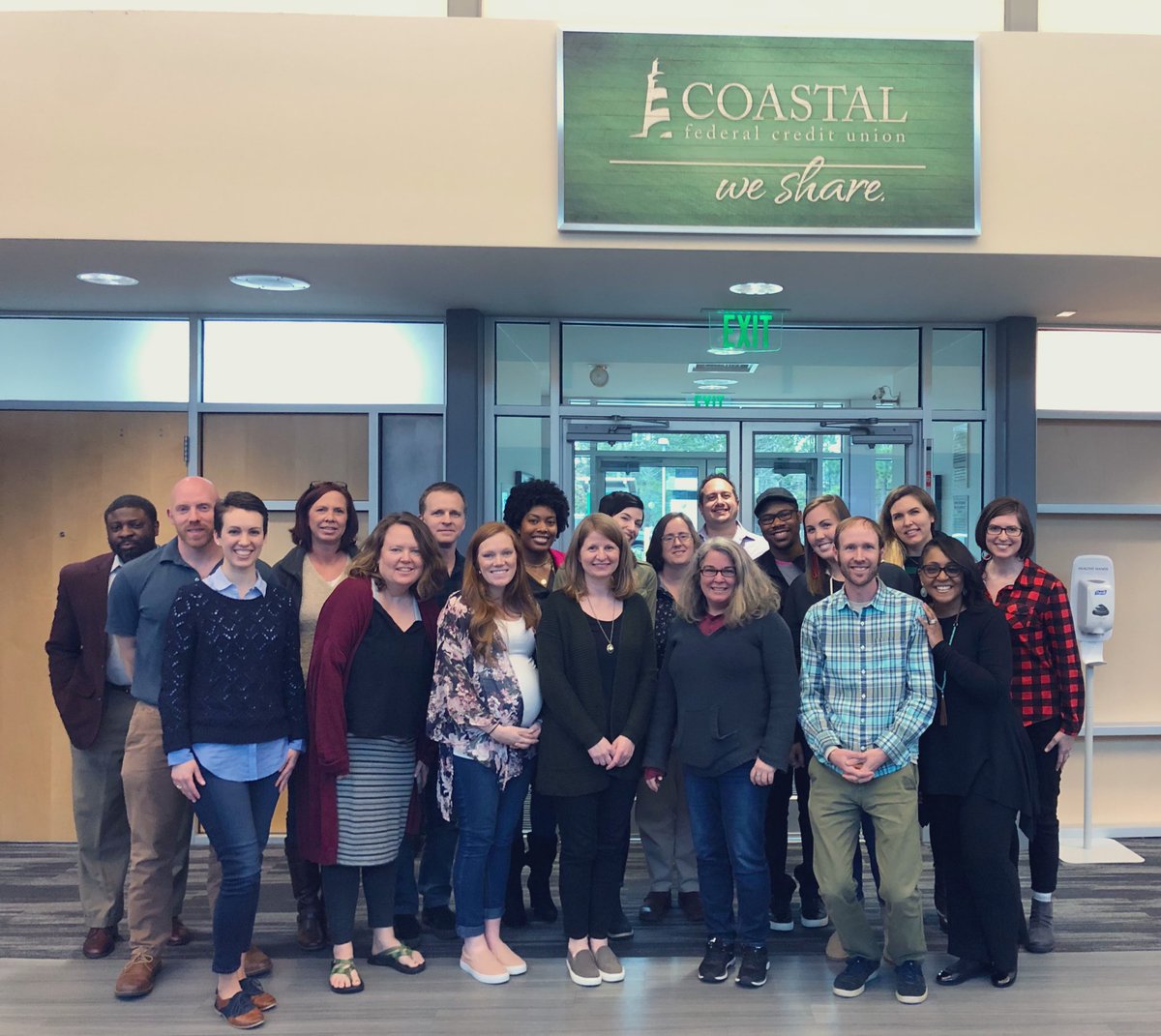 NCTVNetwork's tweet photo. Here it is: the group pic of our last NC convening, courtesy @JustinParmenter. What a phenomenal day of reflection & looking ahead. These educators are some of the best @ncpublicschools has to offer students. More great things to come from this group as alumni! #hsgedchat #hsgnc https://t.co/P1BhwsfSmx