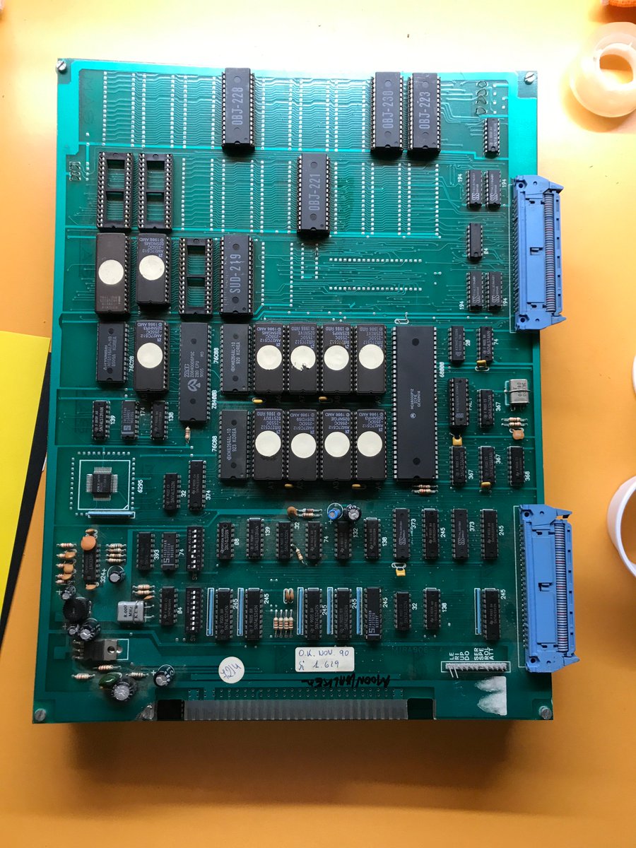 rastan arcade pcb rastan arcade pcb