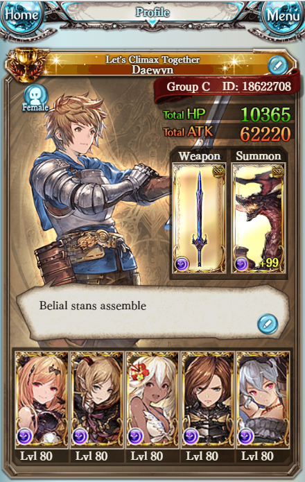 daewweeb's tweet photo. Apparently I forgot to did one so yay #gbfintro

✴️ Hi, I'm Daewyn !
✴️ Started the game in august 2017
✴️ Semi-casual &amp; part-time whale sometimes going feral
✴️ Water/Dark main aiming for rainbow
✴️ I love Noa &amp; Belial a whole lot
✴️ Playing your faves is the only meta I trust https://t.co/ObnwS3rcKd