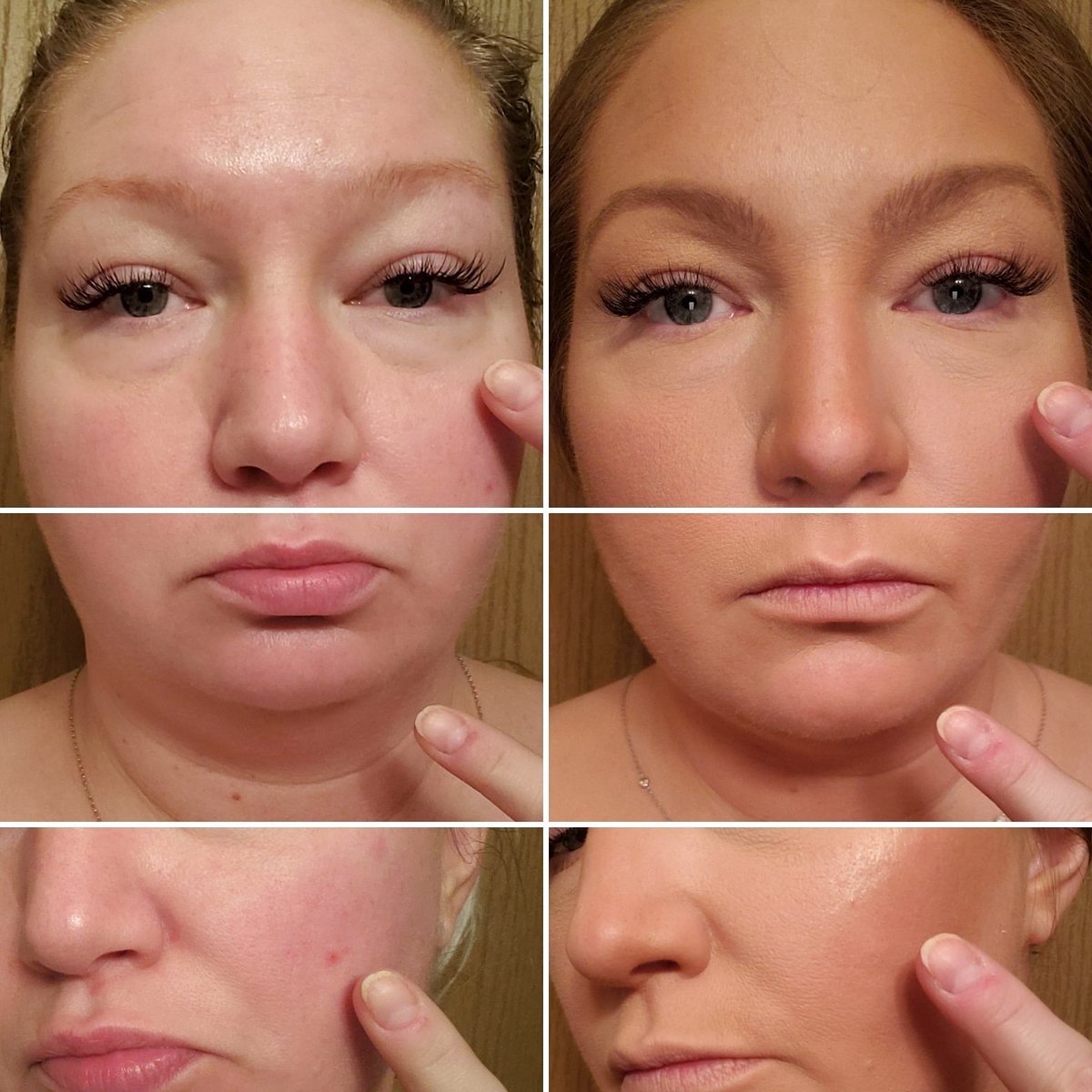AcadiaBc's tweet photo. #iamacadia💋 #beforeandafter #concealerismybitch #makeup #smokeandmirrors #illusion #lightscameraaction #angles #gurlwork #tarteshapetape #anastasiabeverlyhillsbrows #fentybeautyfoundation #kiehls #itcosmeticsbyebyeporespressedpowder #itsmyconfidencesweepstakes #immabot https://t.co/c1pr3hUXAg