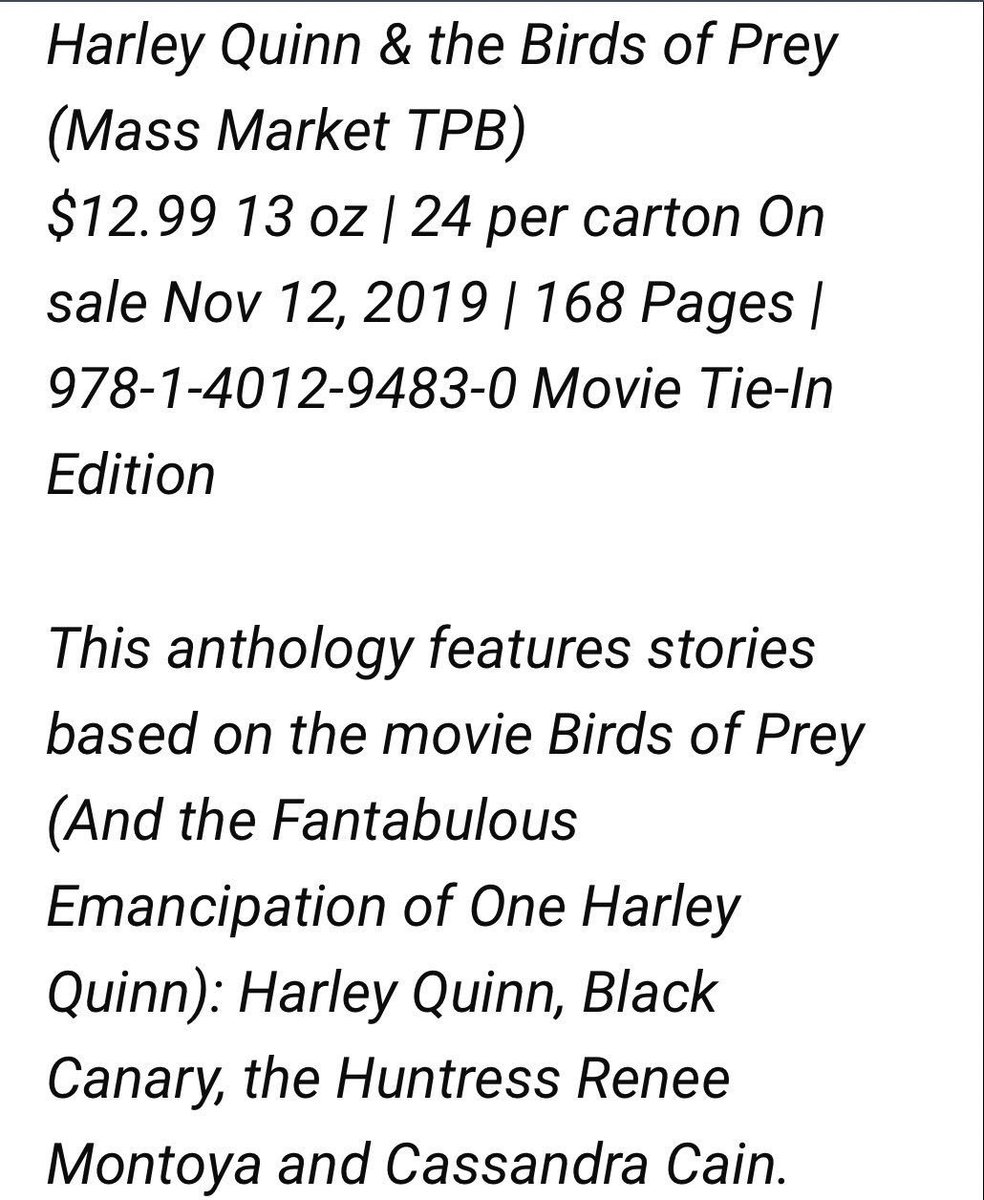 Birds of Prey tweet media