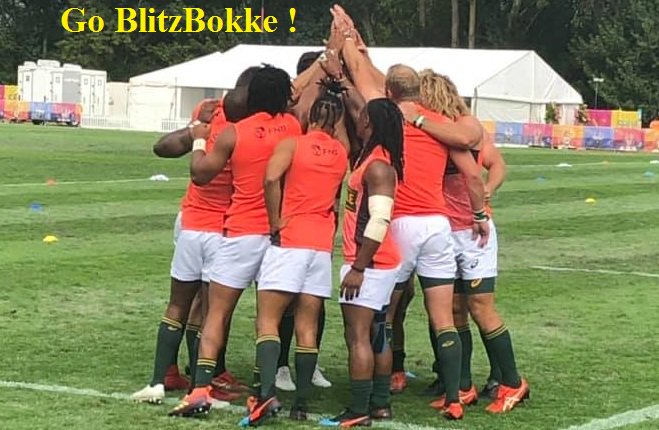 BlitzBokke's tweet photo. Here we go again!
Can the #BlitzBokke build on their convincing opening match win (43-0) over #Chile ?
The #Springbok7s take on @WelshRugbyUnion 7s next...
#Canada7s https://t.co/d9PXutjBs8
