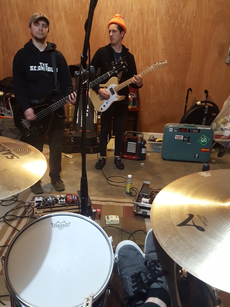 Writing a new record. There will be no drums.