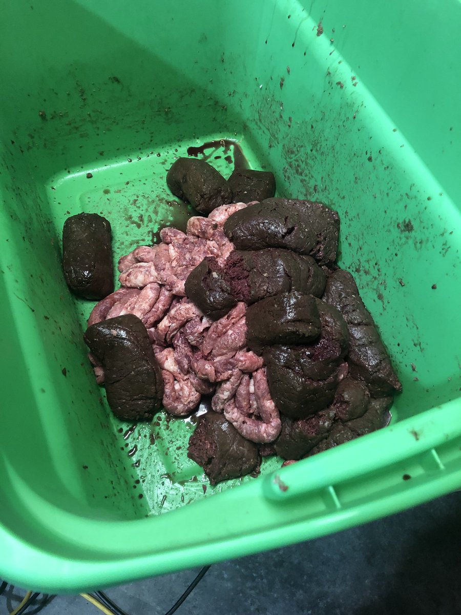 waterfowlhunter's tweet photo. Goose Summer sausage coming up soon! https://t.co/7Nt4Ck89V6