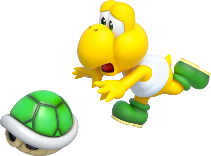 RT @SuperMarioFact: ノコノコ(裸) 