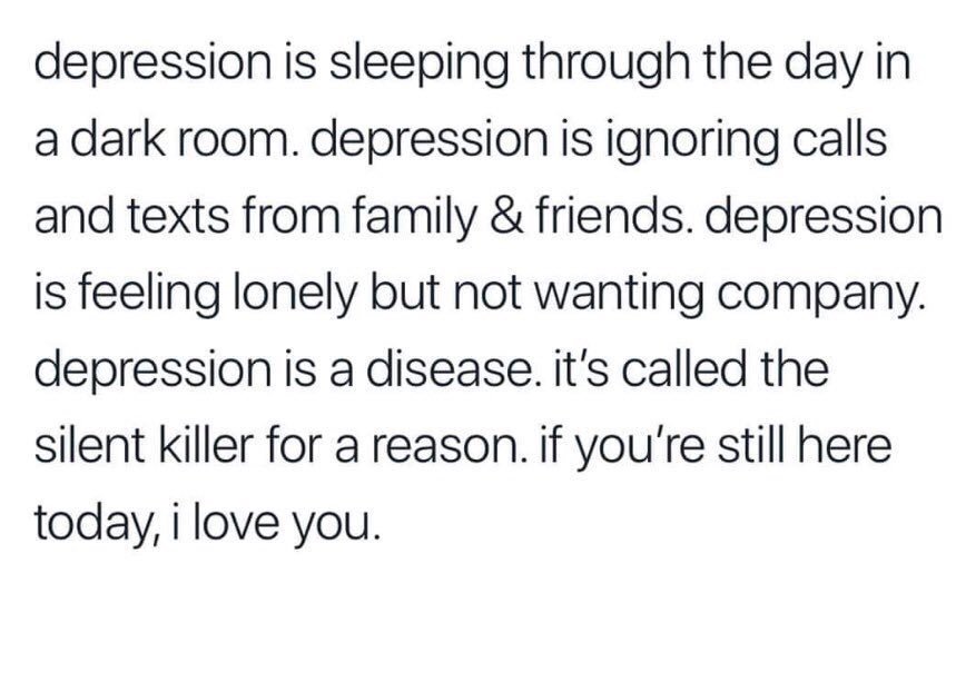 DepressionXperz's tweet photo. How I feel almost everyday ๐
#depression #mentalhealth #DepressionExperts https://t.co/07ibfGIlf7