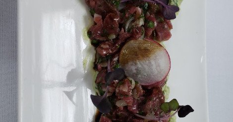 crescentgrill's tweet photo. Who's all tried our Beef Tartare? What did you all think of it? https://t.co/xEvUeWKpw4