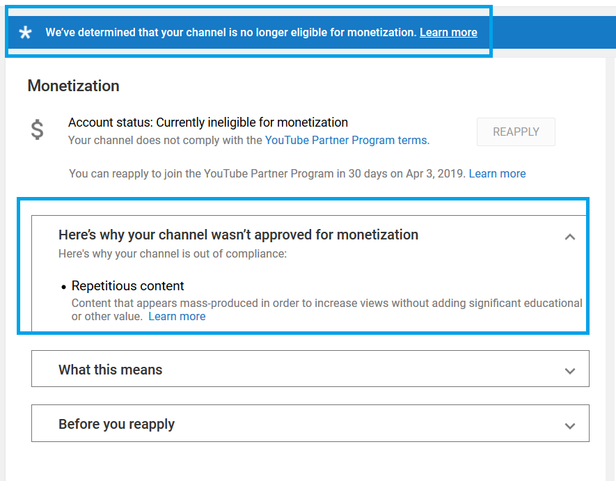 tabsheetmusic's tweet photo. Repetitious content. @TeamYouTube, my channel https://t.co/znSxK4MLrS was demonetized by "repetitious content", could review this decision because I think it is a error. My channel is of TAB content and helps to play guitar in the easiest way. Thank you. https://t.co/D40xdpQxM5