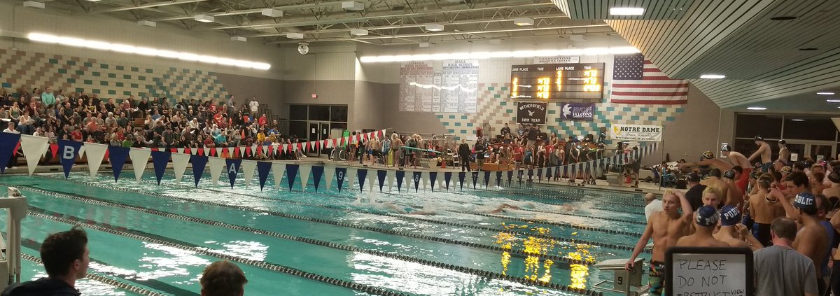 LHHSAthletics's tweet photo. Boys swim team competing at Class M Trials this afternoon. https://t.co/1MG2JT58sz